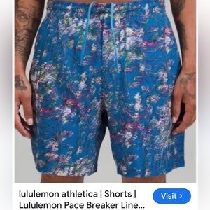 Lululemon men’s Pace breaker short